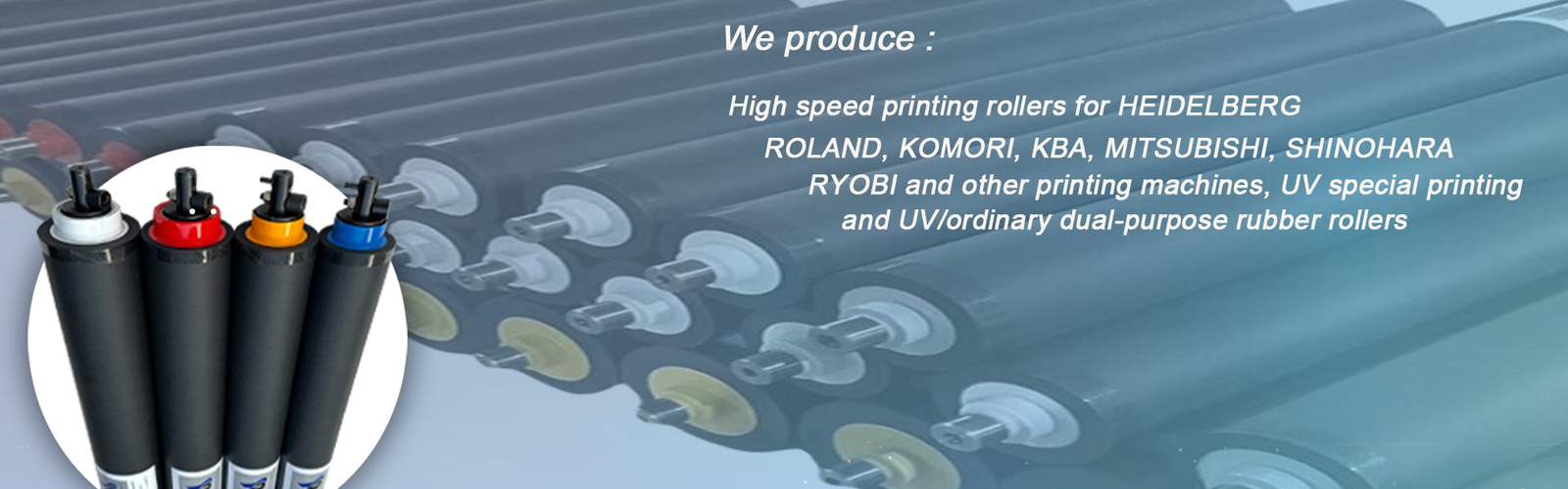 Rollo de impresión UV