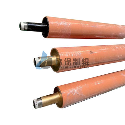 Rolos de goma de la máquina de revestimiento y el equilibrio del núcleo del eje de alimentación