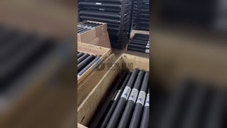 Impresión de accesorios con núcleo de rodillo de caucho y eje metálico